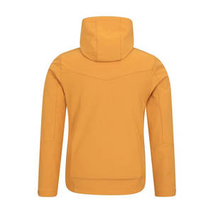 Veste Softshell à capuche en polyester personnalisée pour l'hiver Streetwear Doux Respirant Solide - Product Image 3
