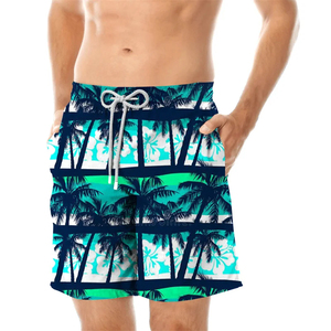 Wholesale High Quality 100% Cotton Custom Board Shorts for <b>Men</b> Eco-Friendly Quick Dry Beach <b>Trunks</b> - Product Image 1