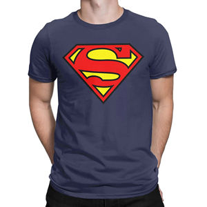 Camisetas de la película Superman para hombres y mujeres, ropa de algodón, camiseta Vintage de manga corta con cuello redondo, idea de regalo - Product Image 2