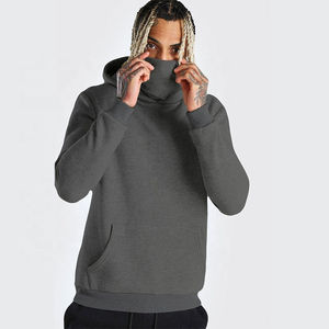 Wholesale <b>Men</b>& Women All Sizes Autumn Winter Collection Cover <b>Face</b> Ninja Style Full Zip up Hoodies &Sweatshirts <b>Mask</b> Hoodie - Product Image 2