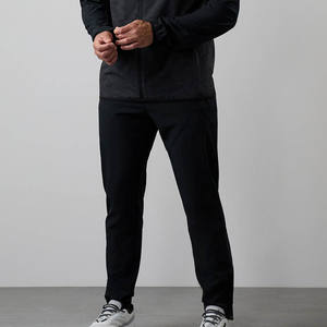 High Quality Slim Fit Men's <b>Jogger</b> Lightweight & Breathable Material Elasticated Waistband <b>Pocket</b> With <b>Zips</b> & <b>Zip</b> Detail On Back - Product Image 1