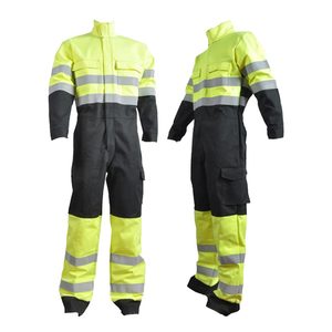Road Safety Coveralls High Visibility Reflective Industrial Wear All Season Safety Coveralls High Visibility Reflective Workwear - Product Image 2