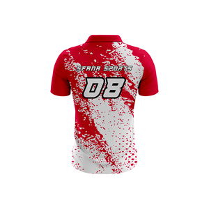 เสื้อยืดโปโลผู้ชายผ้าคอตตอนสี100% แบบเรียบๆงานปักโลโก้หรือสกรีนลายเสื้อกอล์ฟลำลองผู้ผลิต OEM - Product Image 2