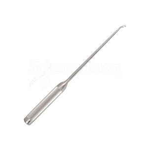 Curette Instrument chirurgical en acier inoxydable à pointe inclinée de quatorze pouces pour la chirurgie osseuse et orthopédique - Product Image 2