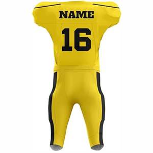 Conjuntos de Camisetas de Fútbol Americano Personalizadas de Manga Corta con Logotipo Personalizado, Ropa Deportiva Cómoda para Adultos, Transpirable y que Absorbe la Humedad - Product Image 6