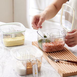 Organizador Giratorio para Especias con Doce Frascos de Vidrio para Hierbas, Condimentos y Especias, Diseñado para un Almacenamiento Eficiente en la Cocina - Product Image 5