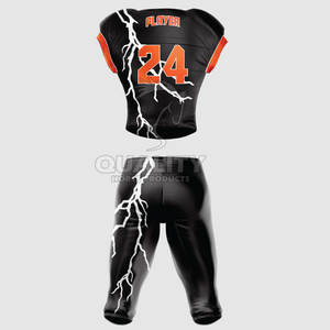 Top Quality Custom Made American <b>Football</b> Uniform Best Fabric Quick Dry Men American <b>Football</b> Uniform - Product Image 3