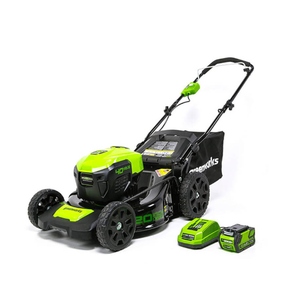 Cortacésped Inalámbrico Green Grass de 40V con Cuchilla Rotatoria, Sistema de 2 Baterías, Caja Recolectora de Césped Trasera de 100L, Potencia de 1200W para Mantenimiento de Jardines y Patios - Product Image 3