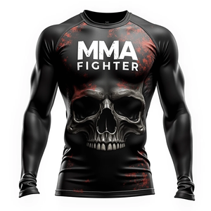 Rashguards de BJJ Premium Anti-UV de Secado Rápido, Impresión Digital Personalizada de Alta Calidad, Elásticos, Duraderos, Transpirables para Entrenamiento de MMA - Product Image 5