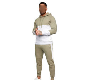 Nueva moda 2025 Streetwear cómodo chándal lavado ácido peso pesado sublimación chándal conjunto para hombres - Product Image 1