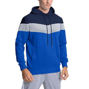 เสื้อฮู้ดดี้ผู้ชายสไตล์สตรีทแวร์สำหรับฤดูหนาว ผ้าฟลีซคอตตอน 100% คุณภาพสูง เป็นมิตรกับสิ่งแวดล้อม สีพื้นเรียบง่าย มีกระเป๋าข้างสองข้าง โดย RSW - Product Image 2