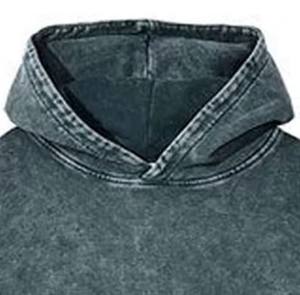 Très Exigeable 500gsm Heavyweight Hoodie Coton Polaire Tissu Personnalisé Goutte D'épaule Sweat À Capuche Blanc Pour Hommes Avec Une Bonne Qualité - Product Image 4