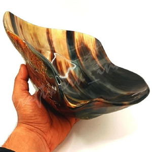 Bol en corne de buffle pour ustensiles de cuisine Bol en corne profonde pour taille personnalisée et moyenne Toutes les tailles de bol - Product Image 6