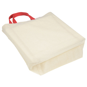 Eco-Friendly Cotton Grocery Tote <b>Bag</b> 24hr Heat Transfer Printed Medium Size with <b>Long</b> Handle for Daily Food Advertising Gift Use - Product Image 3