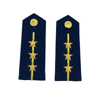 Accessoires pour uniformes d'épaulettes personnalisées Épaulettes en or de qualité supérieure