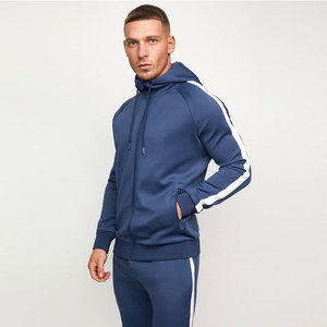 Ensemble de survêtements de gym pour hommes vêtements de sport d'hiver de haute qualité pour le jogging 100% coton molletonné ODM Streetwear athlétique - Product Image 3