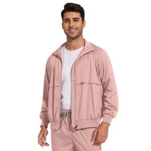 Veste de travail pour hommes, uniforme médical professionnel, vêtements de travail pour hôpital, tissu doux, manches longues, OEM ODM, directement de l'usine - Product Image 5