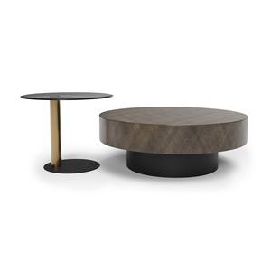 Mesa de Centro Moderna con Tapa de Madera para Sala de Estar, Modelo Roma - Product Image 1