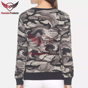Sudadera de cuello redondo para mujer hecha a medida de alta calidad Jersey Premium impreso con su propio logotipo para el invierno - Product Image 3