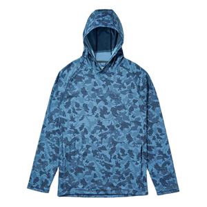 Camisa de Pesca de Manga Larga con Capucha, Sublimada, Personalizada, Unisex, Camuflaje, Invierno, Impresión Digital, Bordada, Transpirable y de Alto Rendimiento - Product Image 1