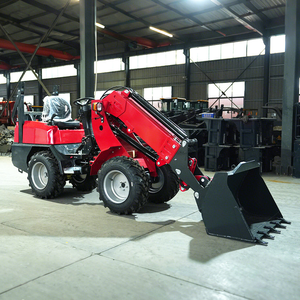 Mini-chargeuse sur pneus compacte économique avec moteur diesel Kubota et pompe Kawasaki pour travaux agricoles et de chantier - Product Image 6