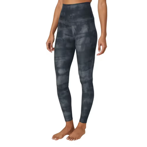 Pantalones de Yoga de sublimación de compresión personalizados de cintura alta para mujer - Product Image 3