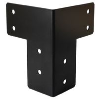 Support d'angle en métal robuste de haute qualité en forme de L pour la fabrication et le montage de tôles en grande quantité