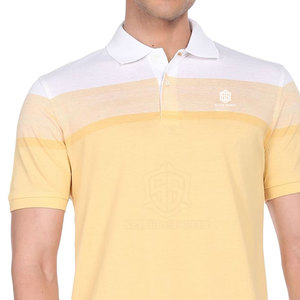 Estilo personalizado para hombre para camiseta de polo con diseño único Color sólido Liso Golf Hecho de material de poliéster/algodón para golfistas - Product Image 6