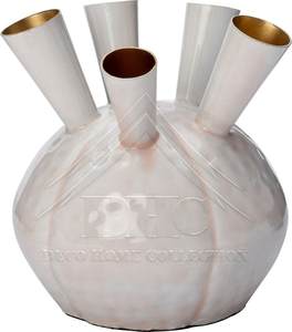 Florero Moderno de Aluminio Dorado con Múltiples Tubos, Florero Decorativo de Metal de Lujo, Centro de Mesa Nórdico para Decoración del Hogar y Bodas - Product Image 5