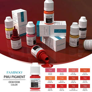 หมึกสักคิ้วถาวร NUOJO OEM REACH กันน้ำ สีธรรมชาติ สำหรับไมโครเบลดดิ้ง สีบลัช สำหรับสักปากและคิ้ว - Product Image 2