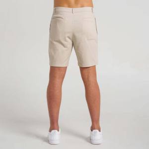 กางเกงขาสั้นผู้ชาย Chino คุณภาพสูงผ้าใส่สบายและทนทานเหมาะสําหรับชุดลําลองและฤดูร้อน - Product Image 6