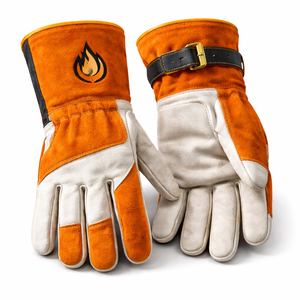 Gants de soudage en cuir Sunland, gants en cuir de chèvre, gants de travail de sécurité en cuir, industriels pour la construction, nouvelle arrivée 2026 - Product Image 4