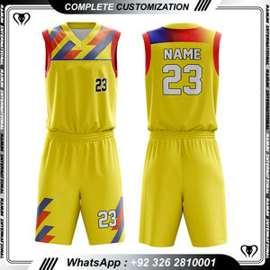 Ventes chaudes Uniforme de basket-ball Sublimé Unisexe Vêtements de ligue Confortable à porter Uniforme de basket-ball - Product Image 4