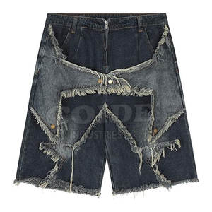 Jorts en jeans OEM pour hommes Vente en gros directe d'usine Shorts en jean Vente en gros Jorts pour hommes personnalisés - Product Image 1