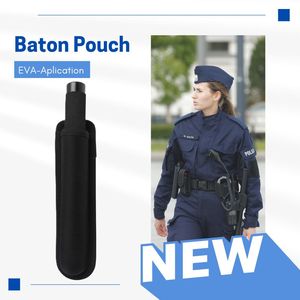 Funda táctica de nailon para esposas, sin correa, diseño de malla negra, protección para exteriores - Product Image 4