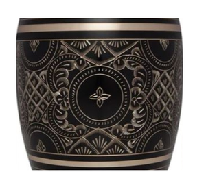 Urnas de cremación de diseño fantástico con acabado de níquel para Uso en adultos Cenizas humanas Accesorios funerarios Urnas de metal - Product Image 5