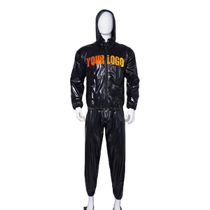 Traje de Sauna de Fibra de Poliéster para Ejercicio, Fitness, Entrenamiento, Pérdida de Peso, Personalizable, al por Mayor, Desechable, para Hombre y Mujer - Product Image 1