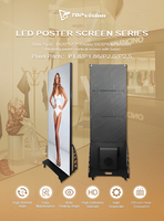 Caja de Luz LED TOPvision P3.91 para Interiores/Exteriores, para Cine y Comercios, a Todo Color, 160000 Píxeles/Densidad de Píxeles, Soporte para Póster Personalizable