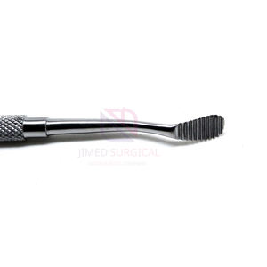 Hassas ağız ve diş kemik şekillendirme ameliyatı için keskin diş bıçağı ile profesyonel çift uçlu paslanmaz çelik kemik dosya keski - Product Image 6