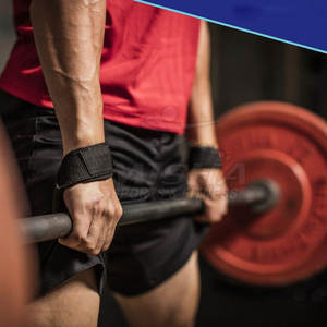 Nouvelles tendances Sangles de poignet d'haltérophilie sur mesure Sangles de poignet d'haltérophilie réglables avec logo personnalisé - Product Image 6