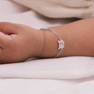 Pulsera de plata para niños de 0 a 2 años - Product Image 3