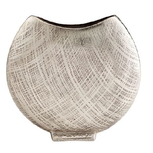 Modern Decorative Nickel Plated Finishing Flower Vase for High Quality Aluminium Metal Flower Vases for Weddings Decoration - Product Image 3