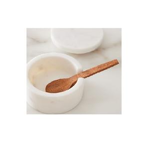 Nouveau bol à poivre en marbre élégant, fabriqué à la main pour ustensiles de cuisine, vaisselle pour la maison, décor de table, bol à sel en marbre - Product Image 4