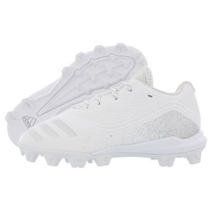 Chaussures Adidas Icon V Md pour garçons Couleur : Chaussures Blanc/Métal argenté 100% authentiques - Product Image 1