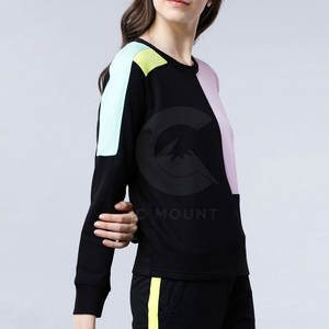 Sudaderas de manga larga para mujer, sudaderas de gran tamaño para mujer, sudaderas de algodón y poliéster para mujer - Product Image 2