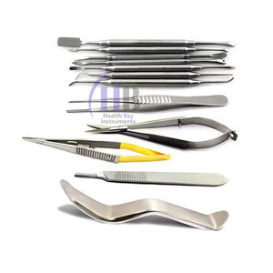 Juego de microinstrumentos de cirugía oral periodontal | Herramientas de microcirugía dental de precisión con pinzas de portaagujas de microtijeras - Product Image 6