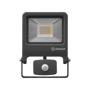 Proiettore LED da esterno con sensore di movimento, grigio, 50W, 3000K, IP44 (Ledvance 4058075239593) - Product Image 4