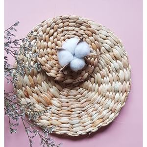 Mantel Individual rústico de jacinto de agua elegante, sostenible y duradero, una opción Ideal para la decoración del comedor y el uso diario ecológico - Product Image 1