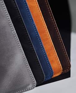 Sac d'ordinateur portable chic Premium en cuir véritable étui souple personnalisé vert livre housse de haute qualité pour hommes et femmes en gros OEM - Product Image 6