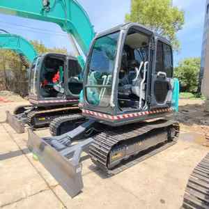 Mini pelle sur chenilles Kobelco SK135 du Japon utilisée avec des caractéristiques de prix bon marché composants de moteur et d'engrenage - Product Image 3